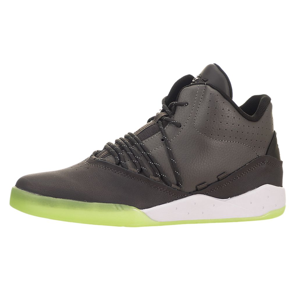 Baskets Supra Estaban Grise Charcoal/White Homme | FPJ-42320159